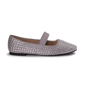 BATA Red Label Women Glitter Squared Ballet Flats 550X671