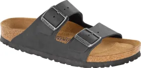 Birkenstock Arizona Soft footbed Black Oiled leather 752481 & 752483 unisex