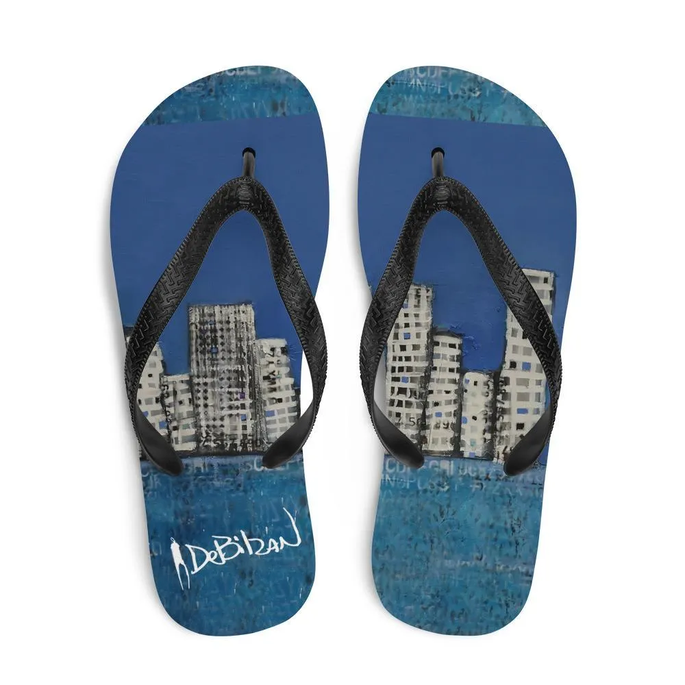 City Life Flip Flops