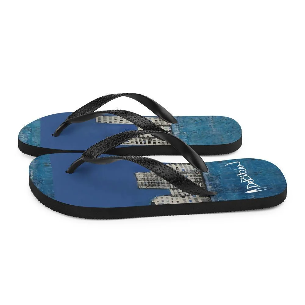 City Life Flip Flops