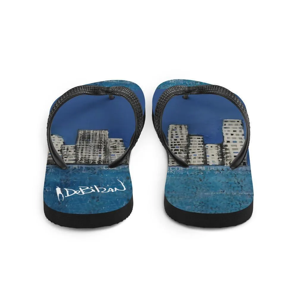 City Life Flip Flops