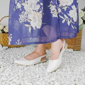 Clara Slingback White