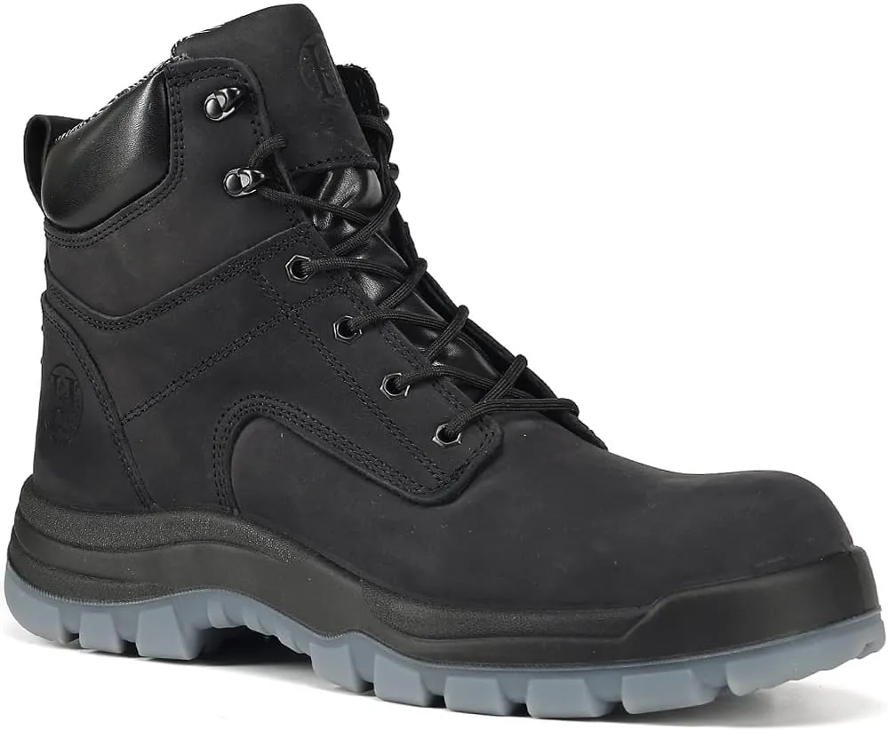 CONRAD Men's EH 6" Soft Toe/Composite Toe Slip Resistant Waterproof Anti-Puncture Work Boots, Durable & Breathable