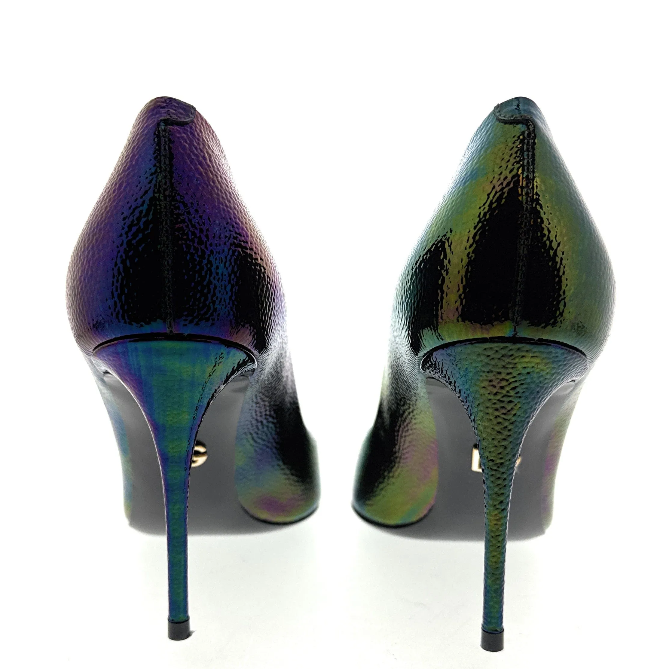Dolce & Gabbana Multicolor Irridiscent Classic Pumps-EU37