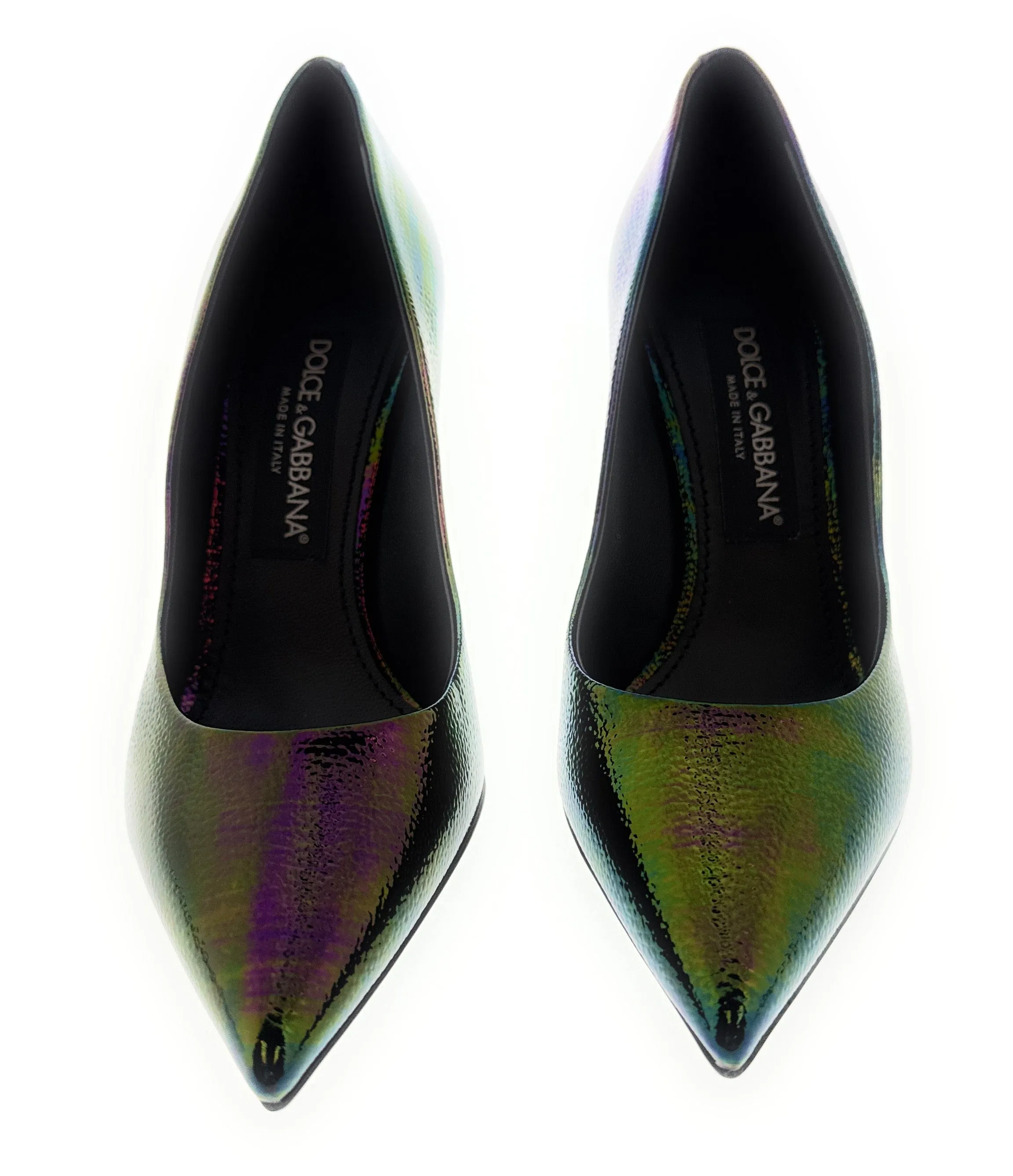 Dolce & Gabbana Multicolor Irridiscent Classic Pumps-EU37