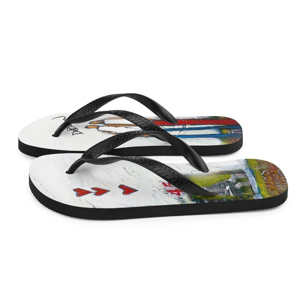 Forever In Love Flip Flops