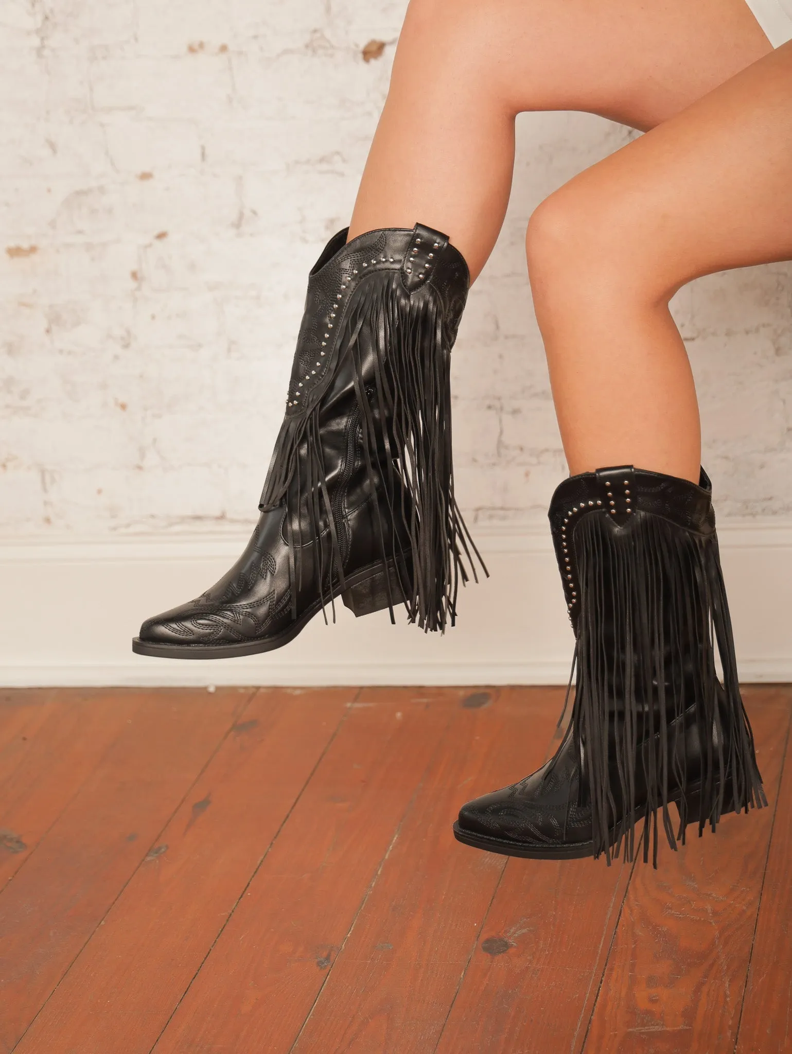 Future Fun Fringe Boots