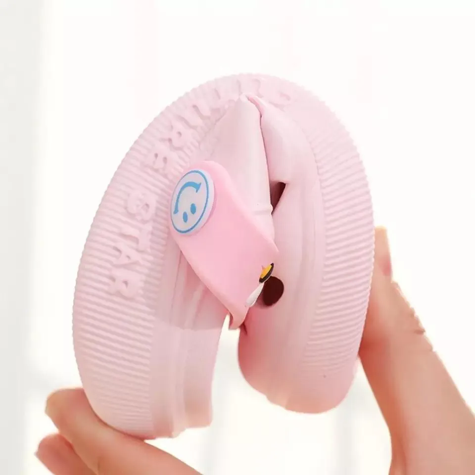 HFN Cat Face Pink Slippers 3271