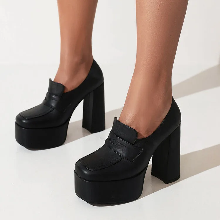 Ivy Elegant Platform Pumps
