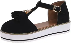 Ladmiple Shoes For Women Flats Comfortable Brown Women’s Canvas Slip On Shoes Sneakers for Women Fashion Comfortable Dressy Casual Summer Low Top Platform Walking Flats Loafers