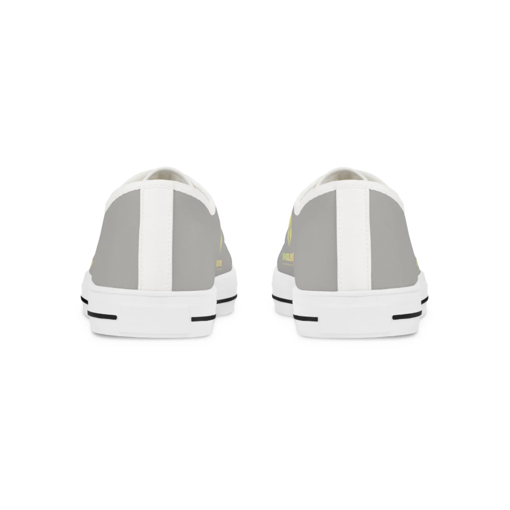Light Grey White A1-Vigilante  Men's Low Top Sneakers