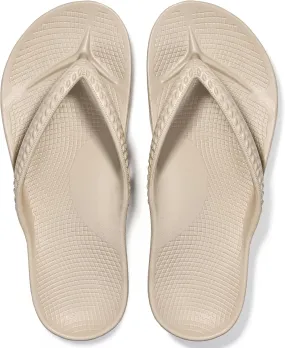 Litfun Women's Arch Support Flip Flops for Plantar Fasciitis Orthopedic Thong Sandals Comfortable Summer Beach Pool Slides