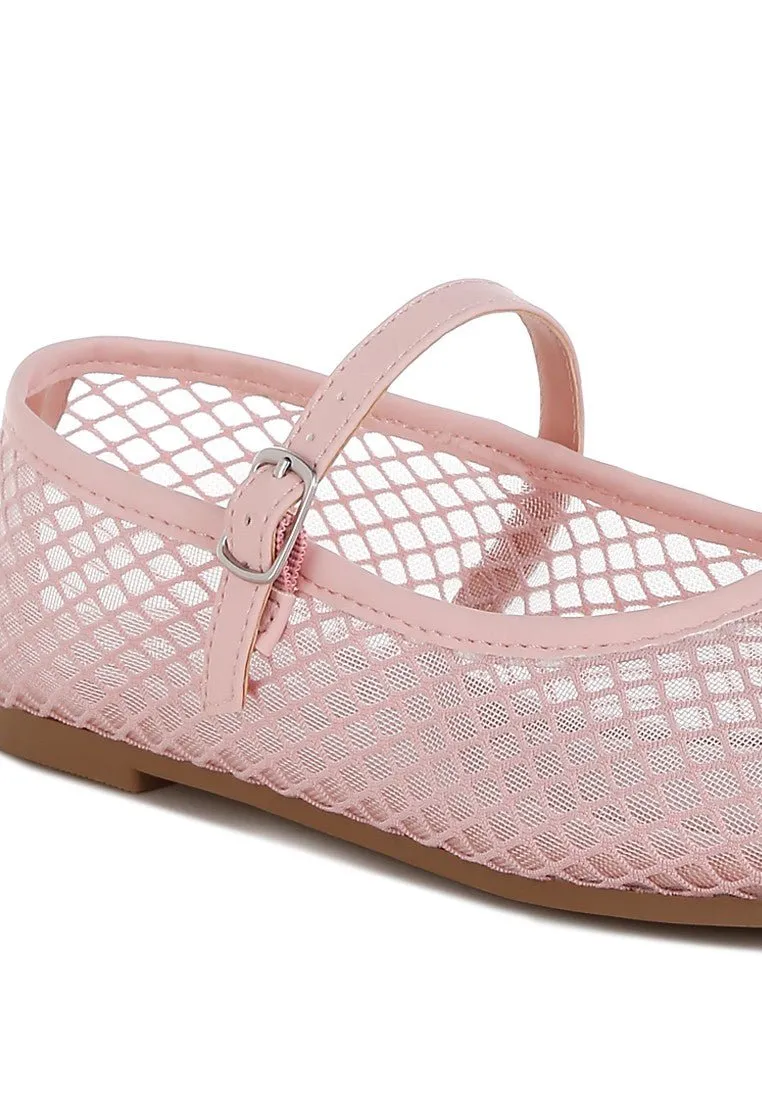 Luxe Mesh Ballet Flats