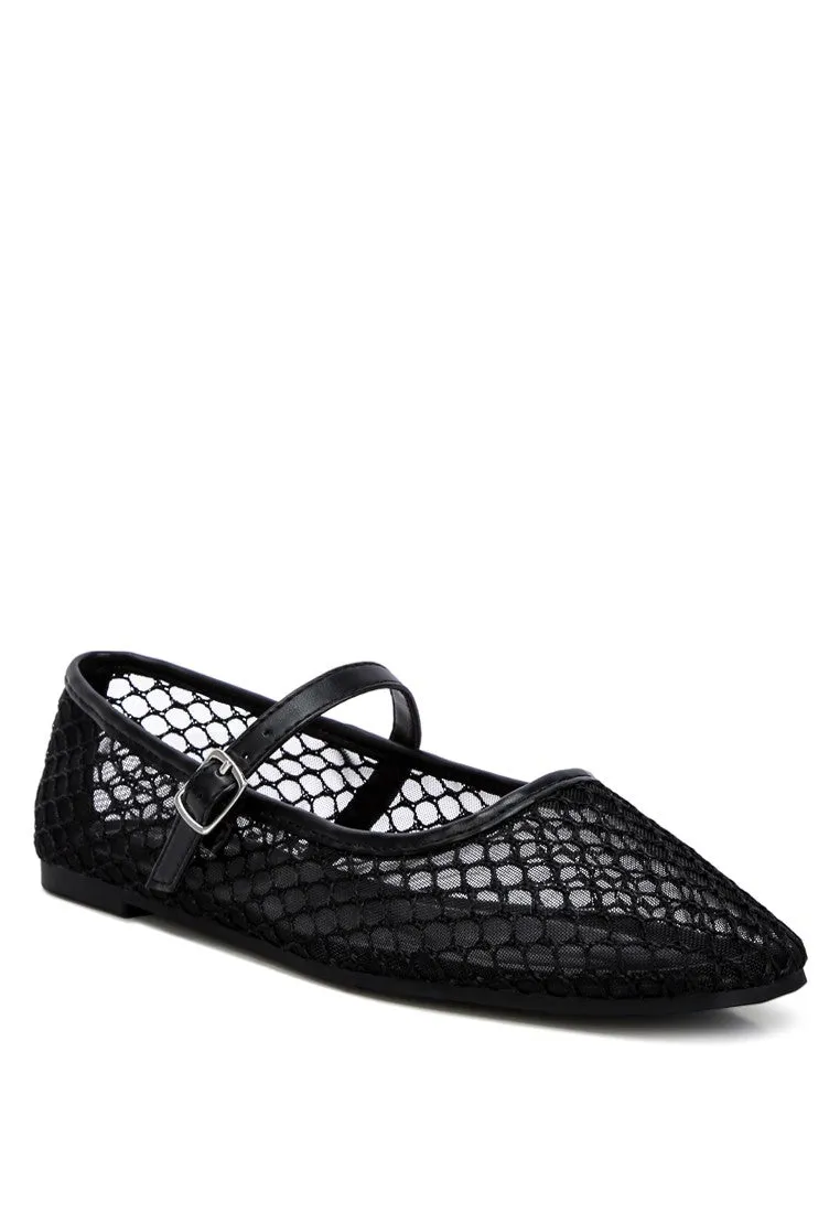 Luxe Mesh Ballet Flats