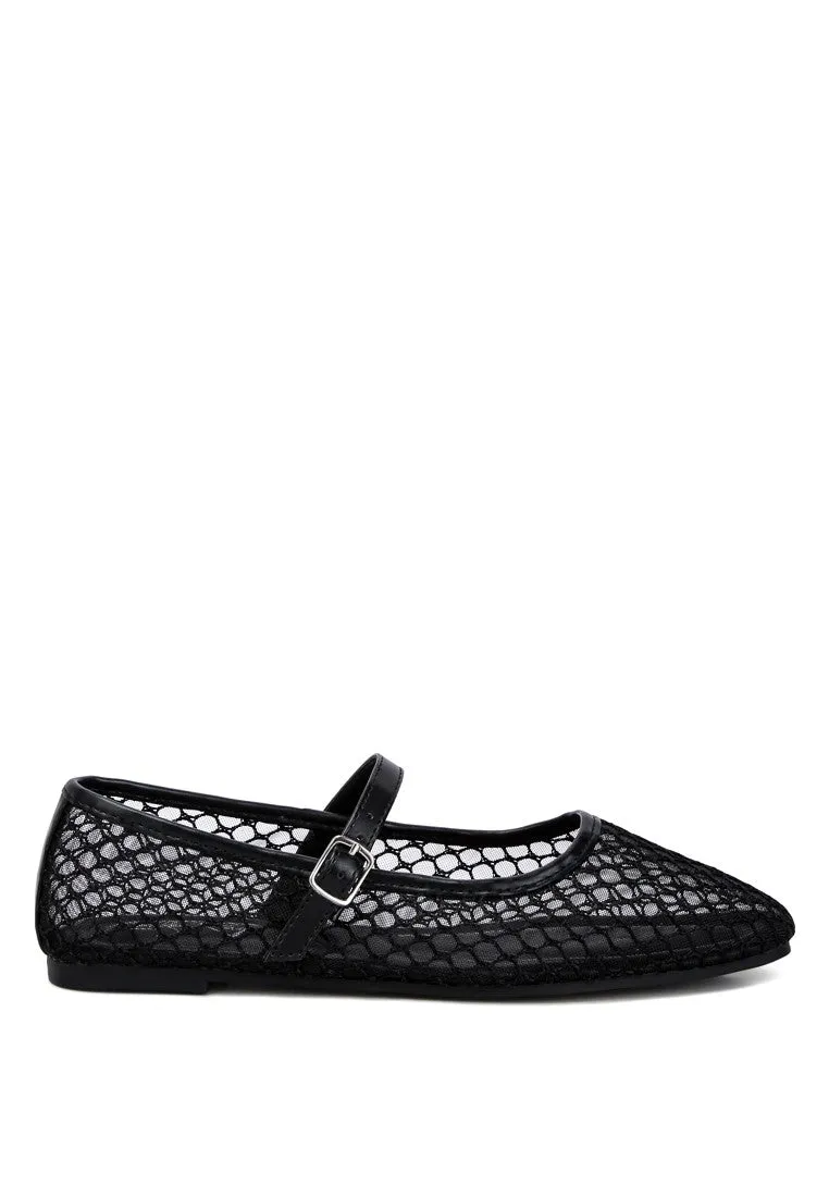 Luxe Mesh Ballet Flats