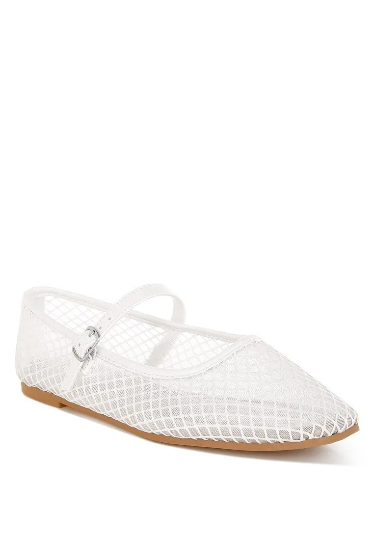 Luxe Mesh Ballet Flats