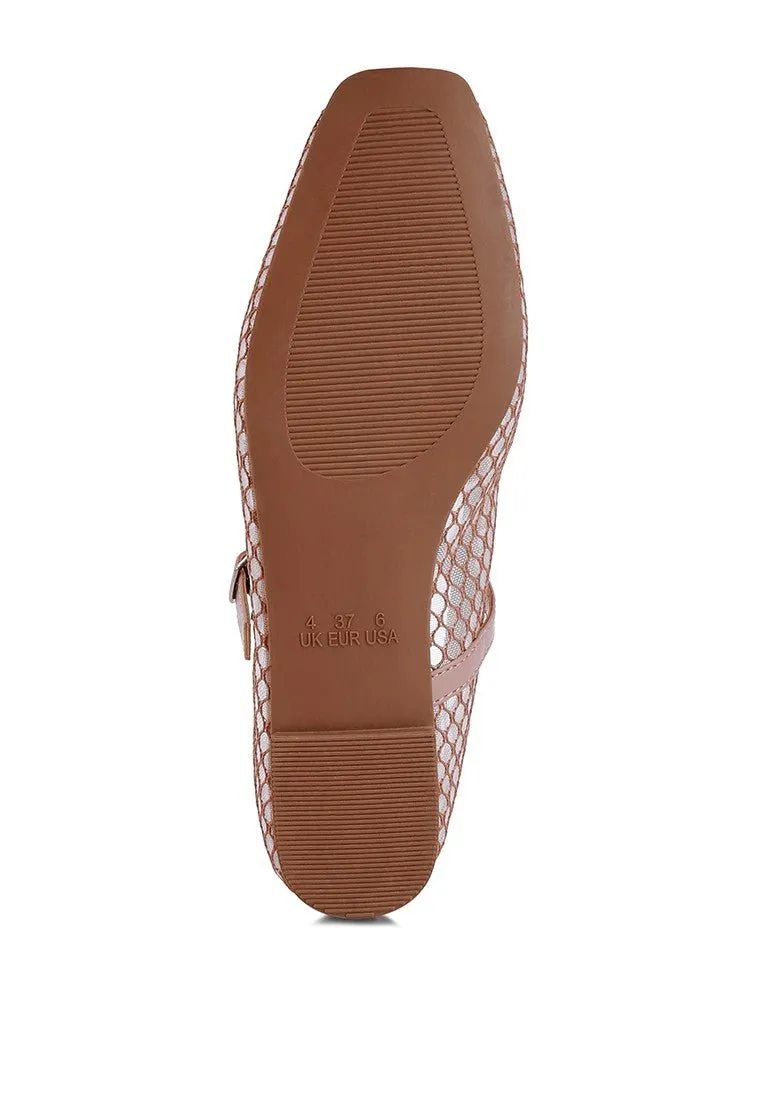 Luxe Mesh Ballet Flats