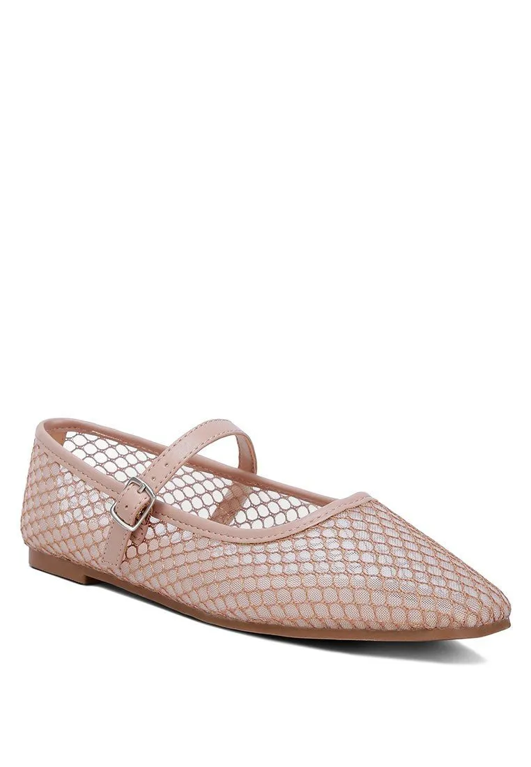 Luxe Mesh Ballet Flats