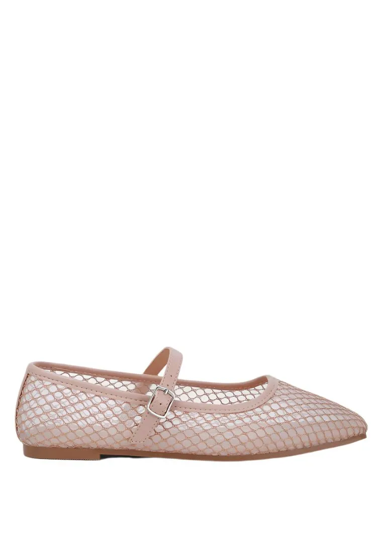 Luxe Mesh Ballet Flats