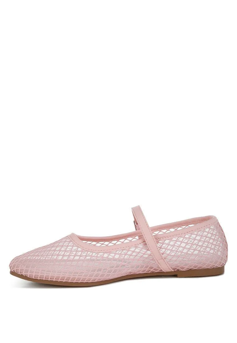 Luxe Mesh Ballet Flats