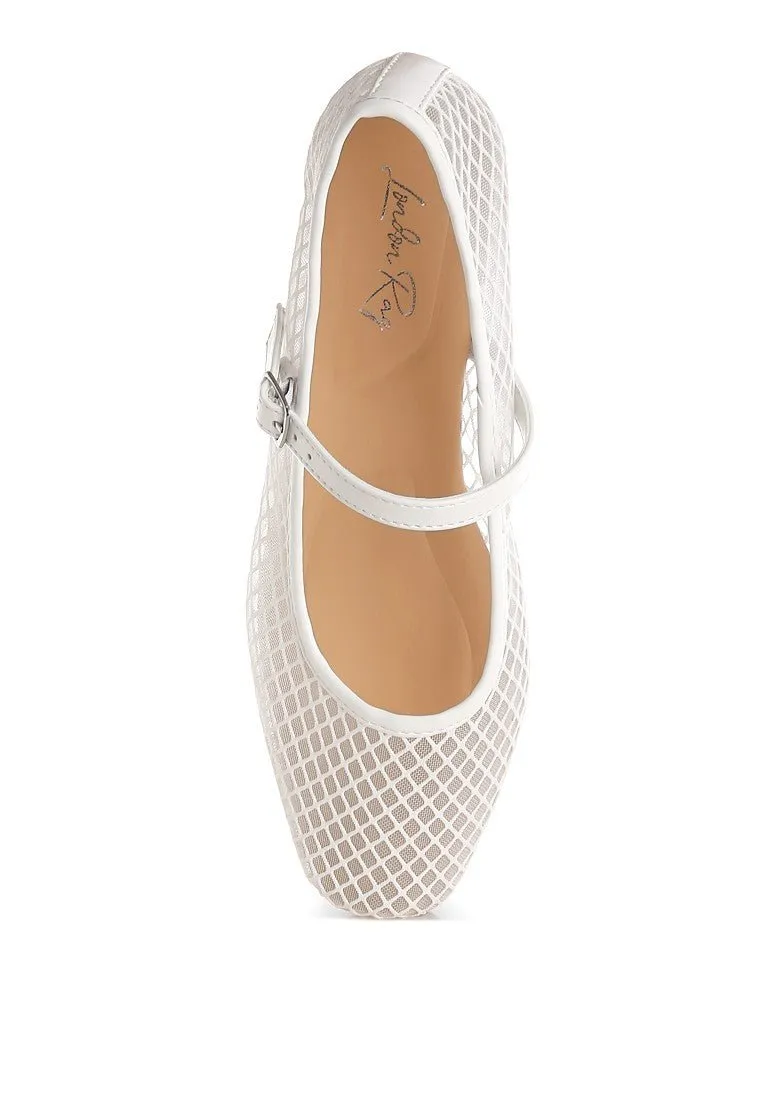 Luxe Mesh Ballet Flats