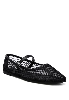 Luxe Mesh Ballet Flats