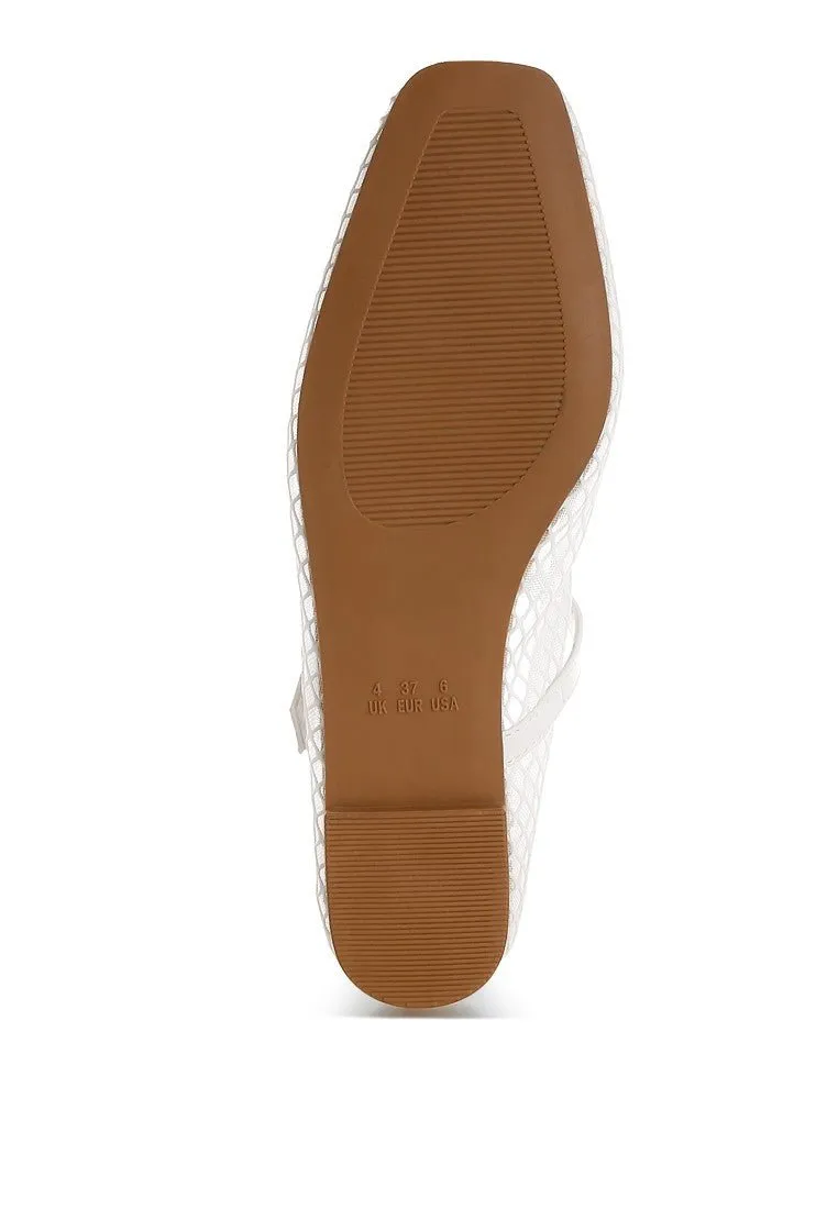 Luxe Mesh Ballet Flats