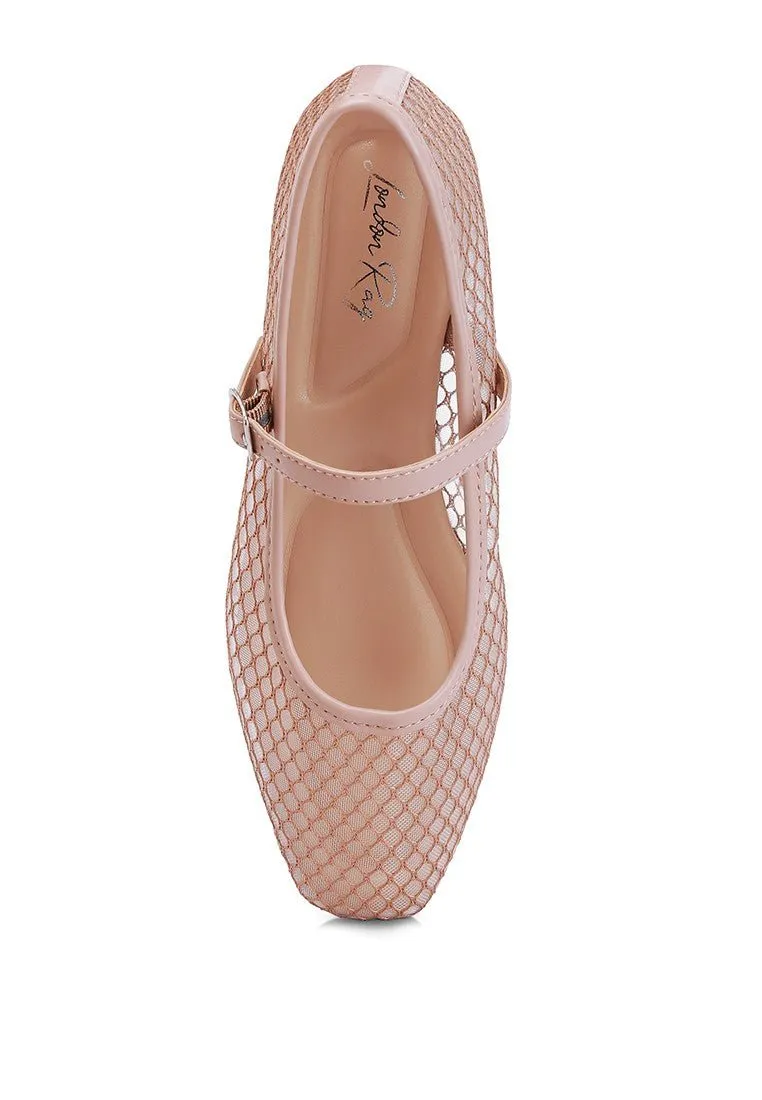 Luxe Mesh Ballet Flats