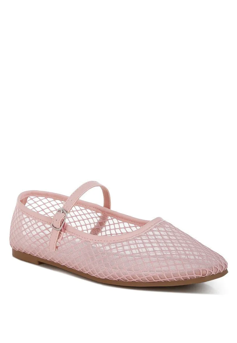 Luxe Mesh Ballet Flats