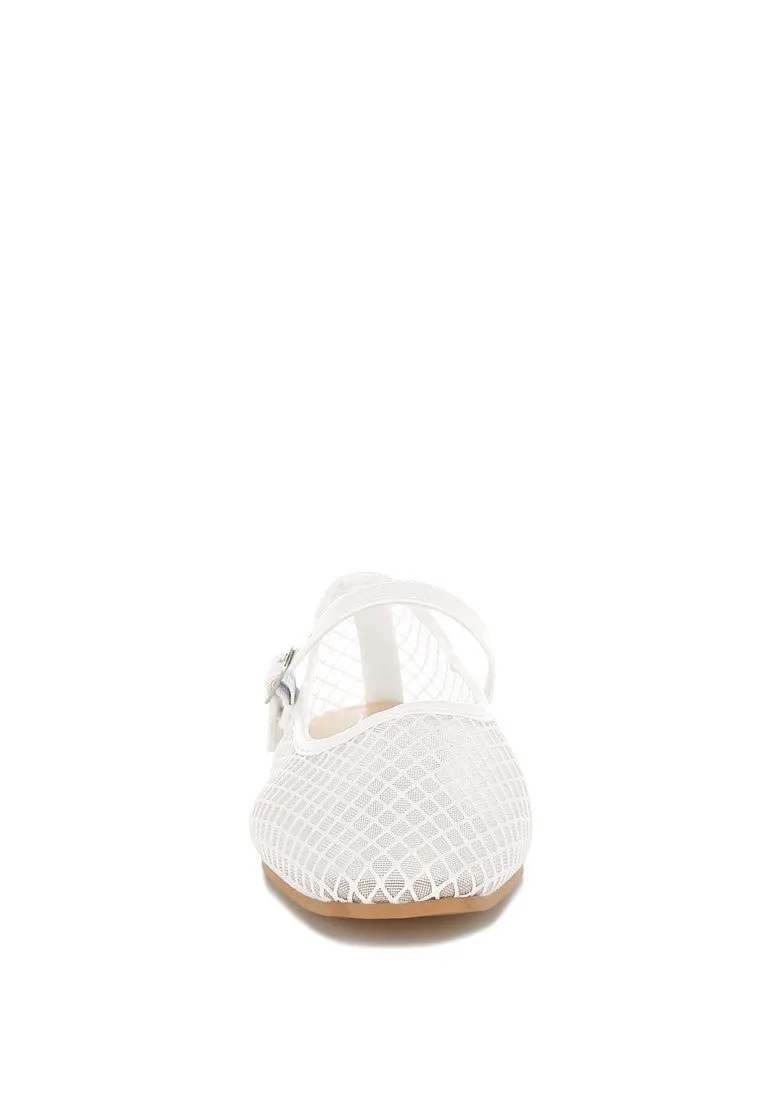 Luxe Mesh Ballet Flats