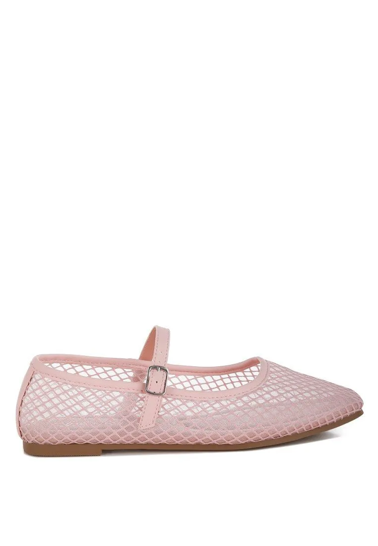Luxe Mesh Ballet Flats