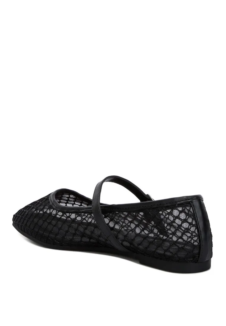 Luxe Mesh Ballet Flats