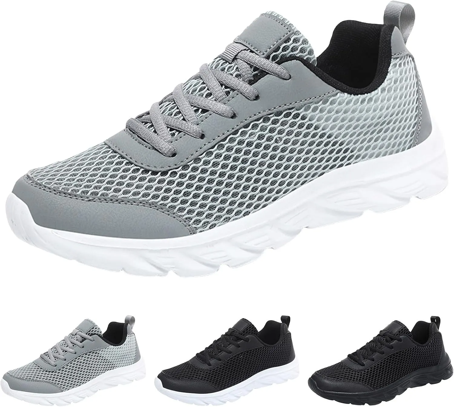 Men Sports Shoes Fashionable New Pattern Minimalist Couple Breathable Comfortable Mesh Non Slip Shoes Sneaker for Men