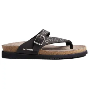Mephisto Hella Spark Nubuck Leather Women's Slide Sandals