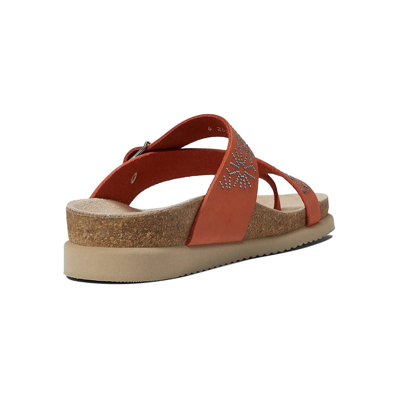 Mephisto Hella Spark Nubuck Leather Women's Slide Sandals