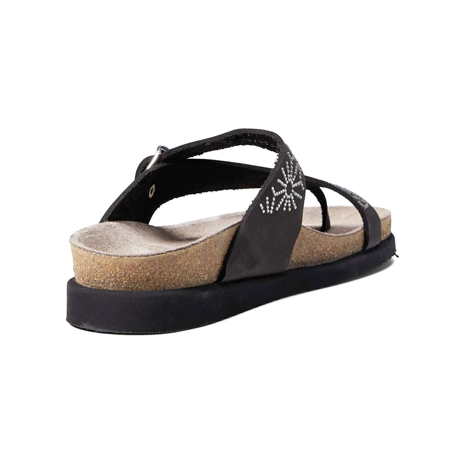 Mephisto Hella Spark Nubuck Leather Women's Slide Sandals