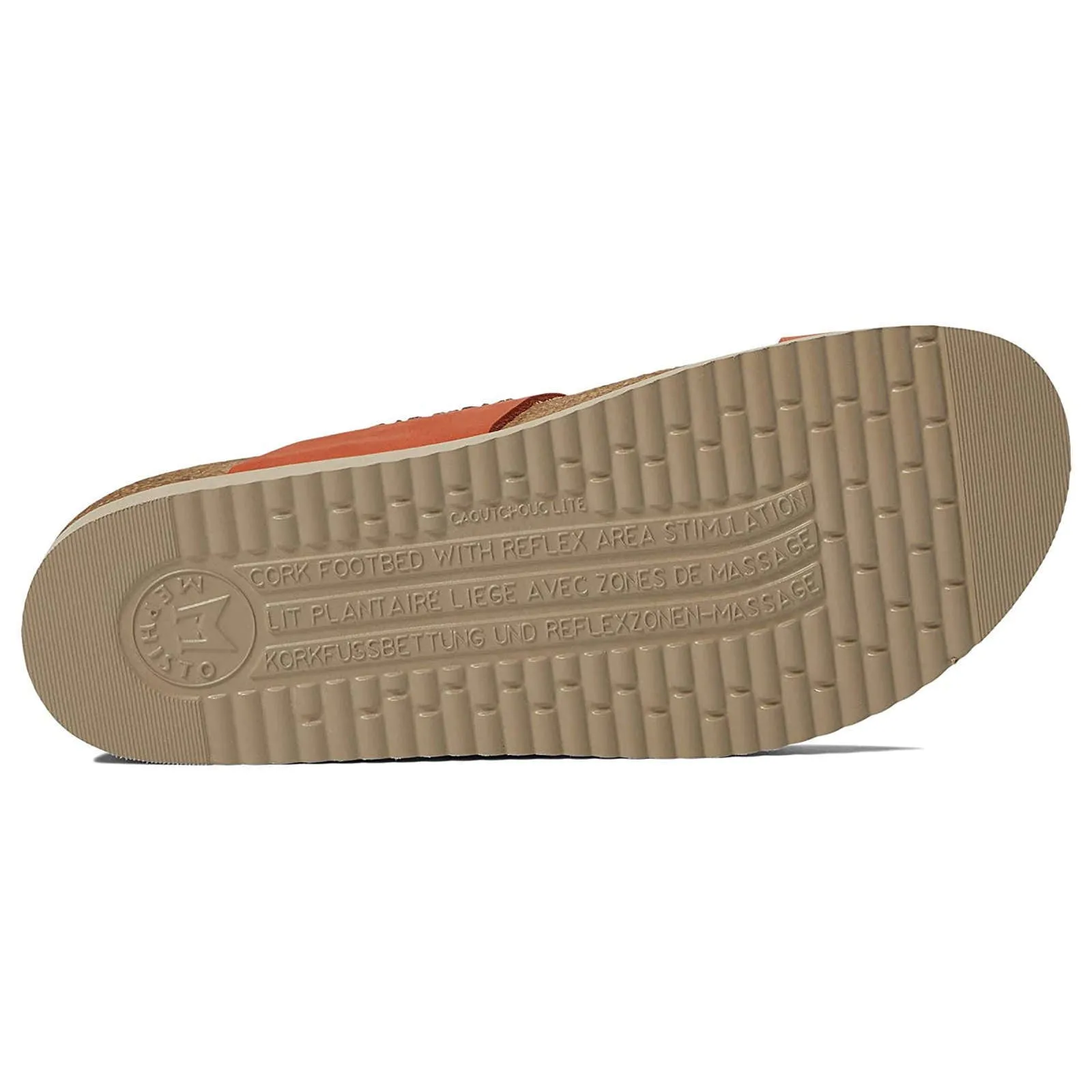 Mephisto Hella Spark Nubuck Leather Women's Slide Sandals