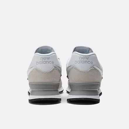 New Balance Men's 574 Classic Sneakers- Nimbus Cloud/White