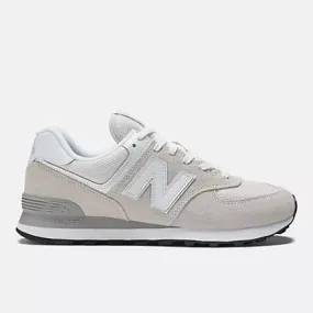 New Balance Men's 574 Classic Sneakers- Nimbus Cloud/White