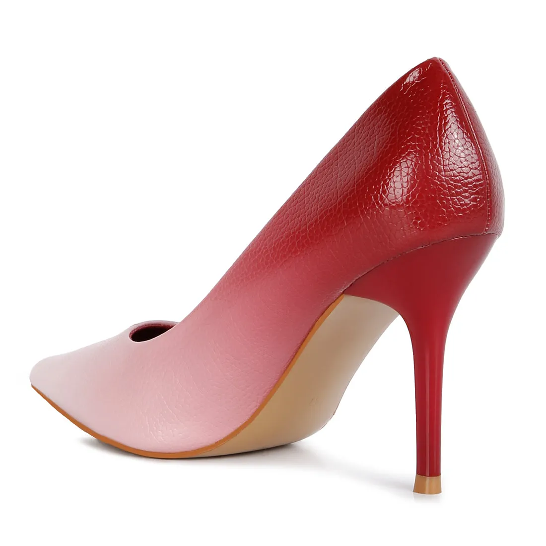 Ombre Mid Heel Pumps
