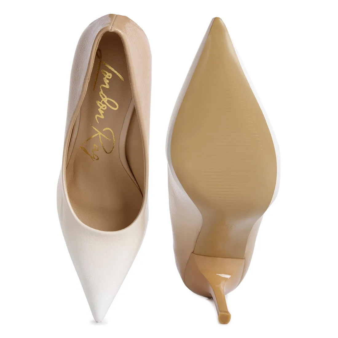 Ombre Mid Heel Pumps