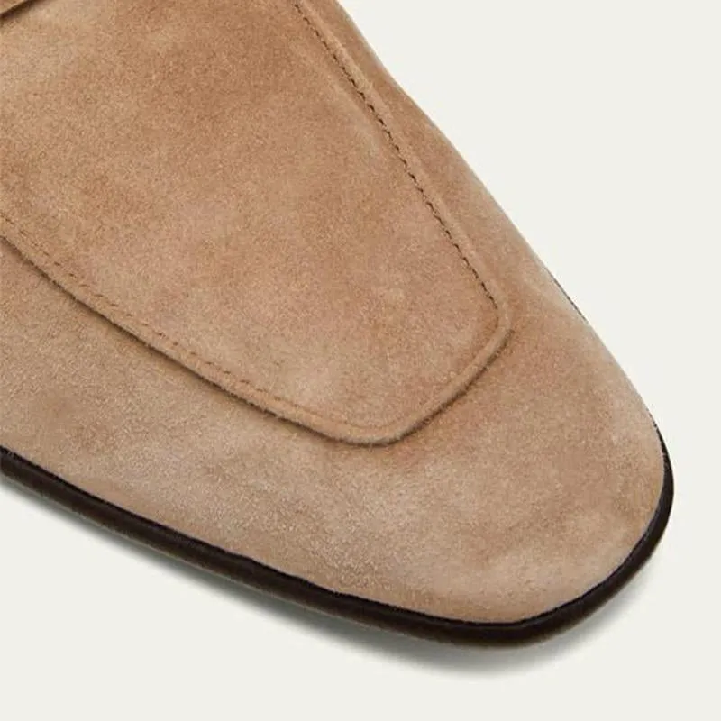 Penny Loafers with Keeper Strap