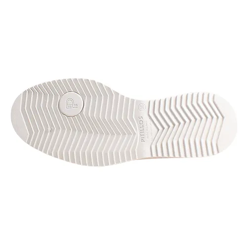 Pitillos Ladies Wedge Loafers - 10384 - Navy