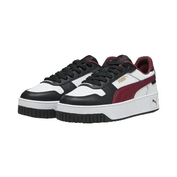 Puma scarpa sneakers da donna Carina Street 389390-13 bianco-dispro scuro-nero