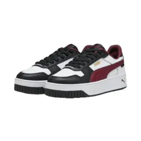 Puma scarpa sneakers da donna Carina Street 389390-13 bianco-dispro scuro-nero