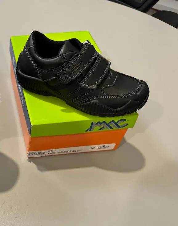 SALE IMAC Juni Black Leather Sneaker (384052)