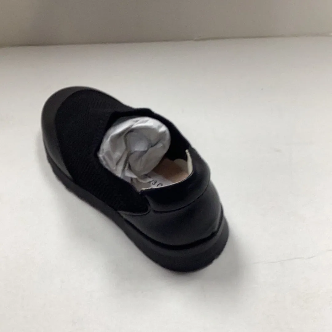 SALE SP23 Boutaccelli Rusher Plain Black Sock Sneaker
