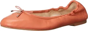 Sam Edelman Felicia Sienna Rose Slip On Rounded Toe Flexible Ballet Flats