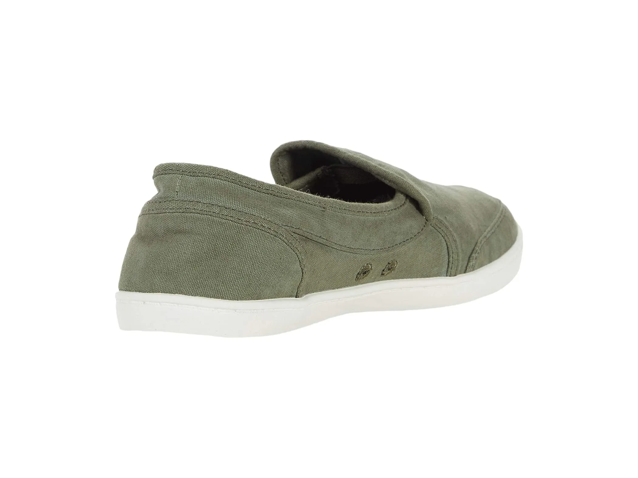 Sanuk PAIR O DICE Casual Canvas Slip On Loafers MILITARY GREEN (11, MILITARY GREEN)