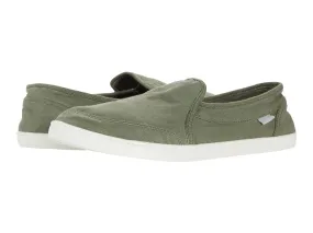 Sanuk PAIR O DICE Casual Canvas Slip On Loafers MILITARY GREEN (11, MILITARY GREEN)